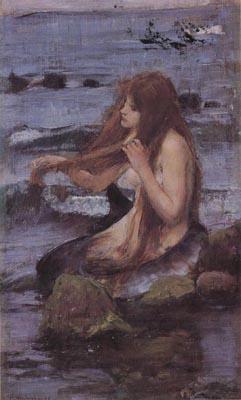John William Waterhouse Sketch for A Mermaid China oil painting art